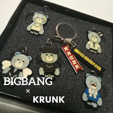 BIGBANG x KRUNK 키링 5개 세트