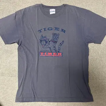 90s 빈티지 티셔츠 타이거 타이머 레어 페이드