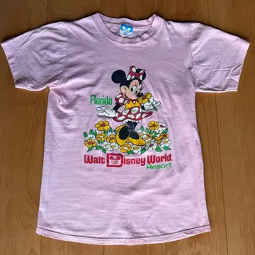 Disney 미니 마우스 T셔츠 구제 의류 핑크 디즈니 월드