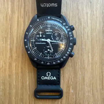 OMEGA Swatch Snoopy 스누피 Speedmaster 블랙