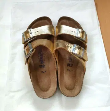 BIRKENSTOCK 애리조나 골드 38 24.5cm
