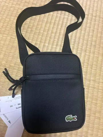 LACOSTE 숄더백 블랙