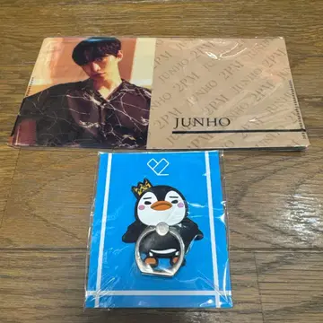 새상품 2PM 준호 LEE JUNHO 펭귄 스마트폰 링 스마트폰 그립