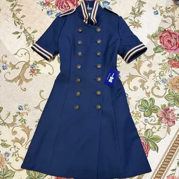 [ 새상품 ] Atelier Boz 원피스 아이작 반팔 네이비