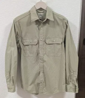LL.Bean 베이지 긴팔 셔츠 엘엘빈