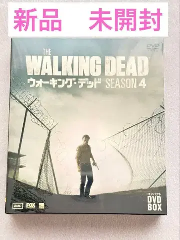 미개봉 새상품 워킹 데드 시즌 4 컴팩트 DVD-BOX (8매 세트)