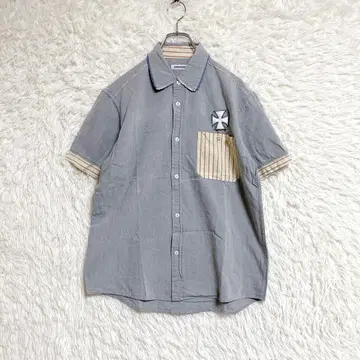 [ CLONE DEVGRU ] 반팔 셔츠 (M) 아이언 크로스 와펜 자수