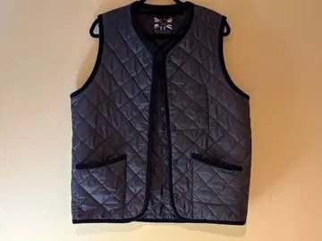 LAVENHAM 퀼팅 베스트 네이비 XL (42) 사이즈