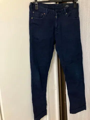 Brilla per il gusto 네이비 슬림핏 데님
