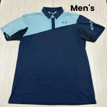 [ 새상품급 ] OAKLEY 남성용 골프 반팔 피케 셔츠 L