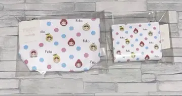 [ 새상품 ] 잇츠데모 한정판 페코짱 파우치 & 반지갑