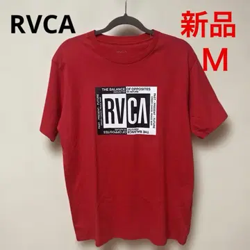 RVCA 루카 T셔츠 택 포함 새상품 레드 반팔T셔츠
