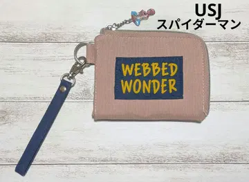 USJ 스파이더맨 지갑 카드 홀더 동전 지갑 코인 케이스 유니버셜