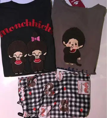 몽치치 반팔 T셔츠 2장, 5부 팬츠