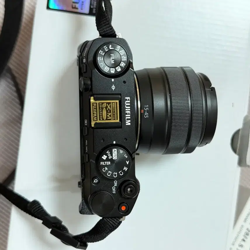 후지필름 X-M5 블랙 15-45 렌즈킷+빌트록스 렌즈