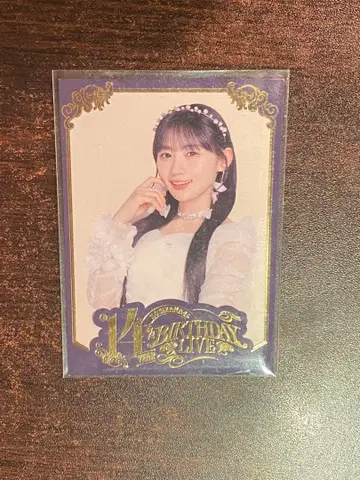 노기자카46 카와사키 사쿠라 14thBD 굿즈 복권 개별 포토카드 레어