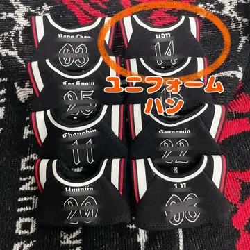 SKZOO 유니폼 10cm 봉제 인형 옷