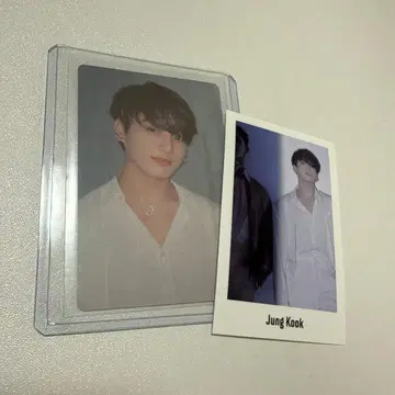 정국 proof 포토카드