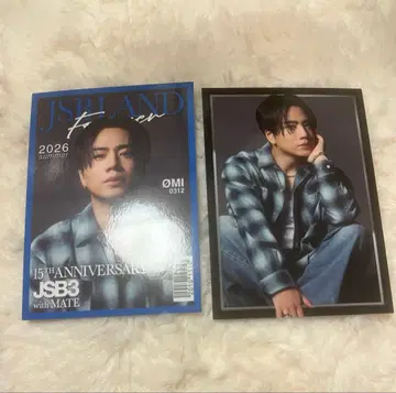 3대 JSB 토사카 히로오미 포토 카드 2장 세트