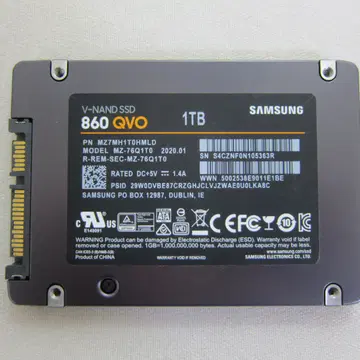 삼성전자 SSD 860 QVO 1TB | 브랜드 중고거래 플랫폼, 번개장터