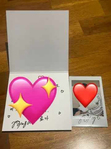 일프 신세계 이이즈카 료가 트레이딩 카드 포카 폴라로이드 편지