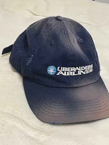 [ 미사용 새상품 ] Liberaiders 리베레이더스 빈티지 가공 캡