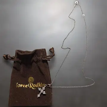 Ioree Rodkin 실버 크로스 목걸이