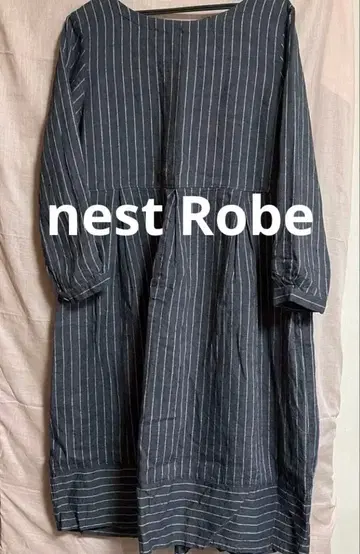 bisque by nest Robe 스트라이프 A라인 원피스