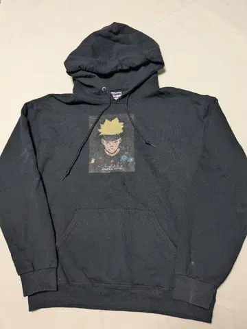 JERZEES NARUTO 나루토 후드 맨투맨 부트 bootleg