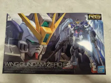 새상품 미조립 RG WING GUNDAM ZERO EW 1/144