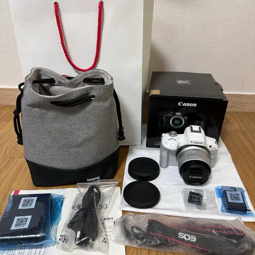 캐논 EOS R50 + 18-45mm 렌즈 풀박스