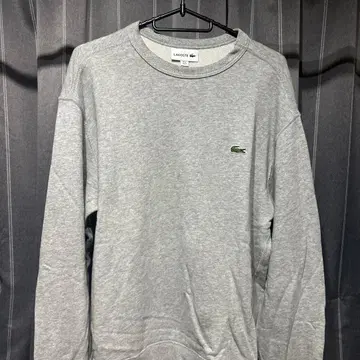LACOSTE 그레이 트레이닝복 US M