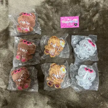 우루룬 갸루 베어즈 봉제 인형 가챠 7개