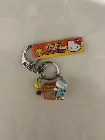 Tweety & Hello Kitty 키링