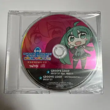 하츠네 미쿠 그루브 코스터 CD DECO*27 GROOVE LOOP