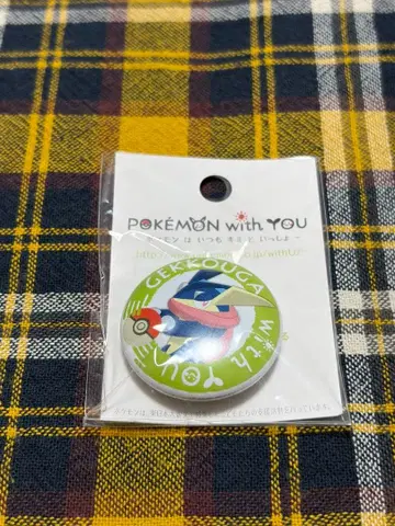 포켓몬 GEKKOUGA with YOU 캔뱃지 겟코우가