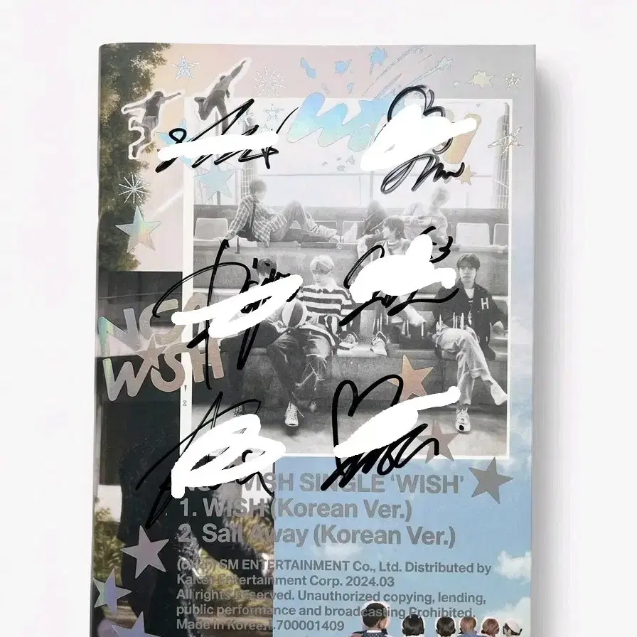 Nct Wish Songbird Autographed Unsealed Album | Bunjang Global
