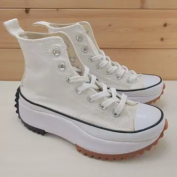 컨버스 런스타 하이크 화이트 22.5cm