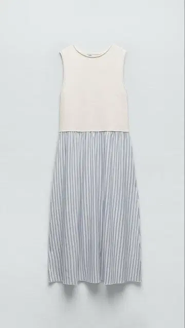 ZARA 대비 스트라이프 니트 원피스 미사용 새상품