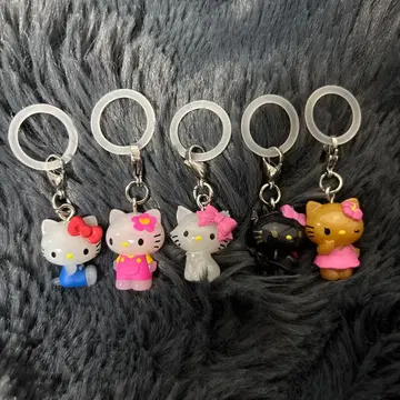 헬로키티 메지루시 액세서리 5개