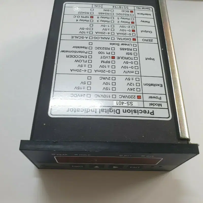 Precision SS-401 디지털 인디케이터 새상품 센서솔루션