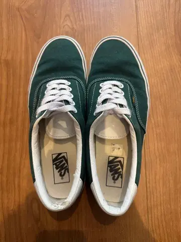 Vans 다크 그린 스니커즈 US9.0