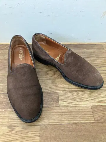 ALDEN 알든 88124 슬립온 브라운 스웨이드 8.5D