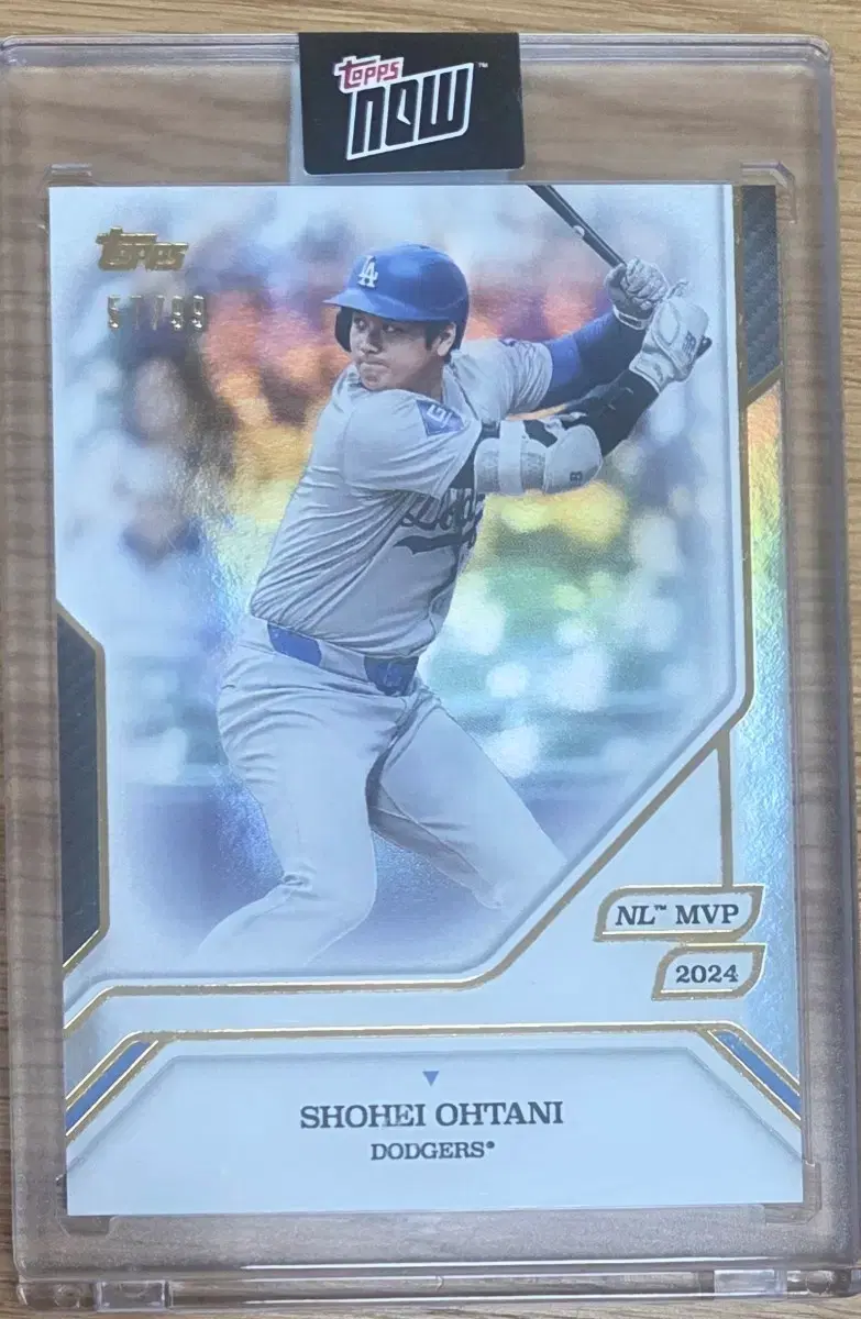 Topps NOW 오타니 쇼헤이 2024 MVP collection