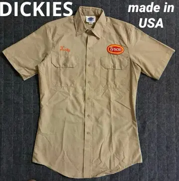 90s 디키즈 DICKIES Tyson 반팔 워크 셔츠 USA 제조