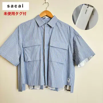 새상품 sacai 토마스 메이슨 코튼 포플린 셔츠 3