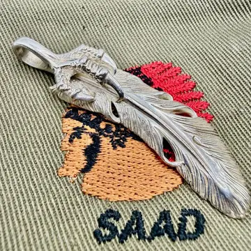 새상품급 SAAD 클로 페더 56mm 은조 페더