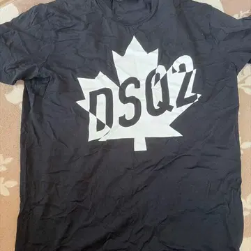 DSQUARED2 블랙 T셔츠 M