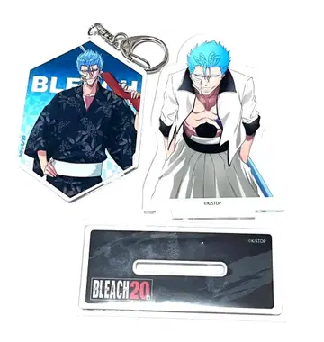 BLEACH 그림죠 아크릴 스탠드 아크릴 키링 2종 세트
