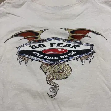 No Fear 노피아 싱글 스티치 USA제 90s